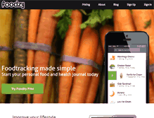 Tablet Screenshot of foodzy.com